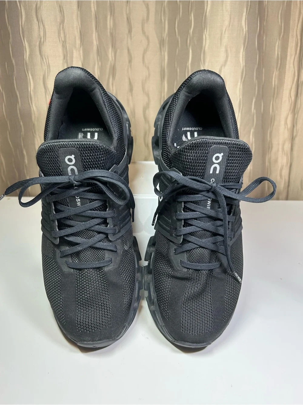 On Cloud Running Cloudswift 3 AD Women's 11 All Black Running Shoes 3WD10150485